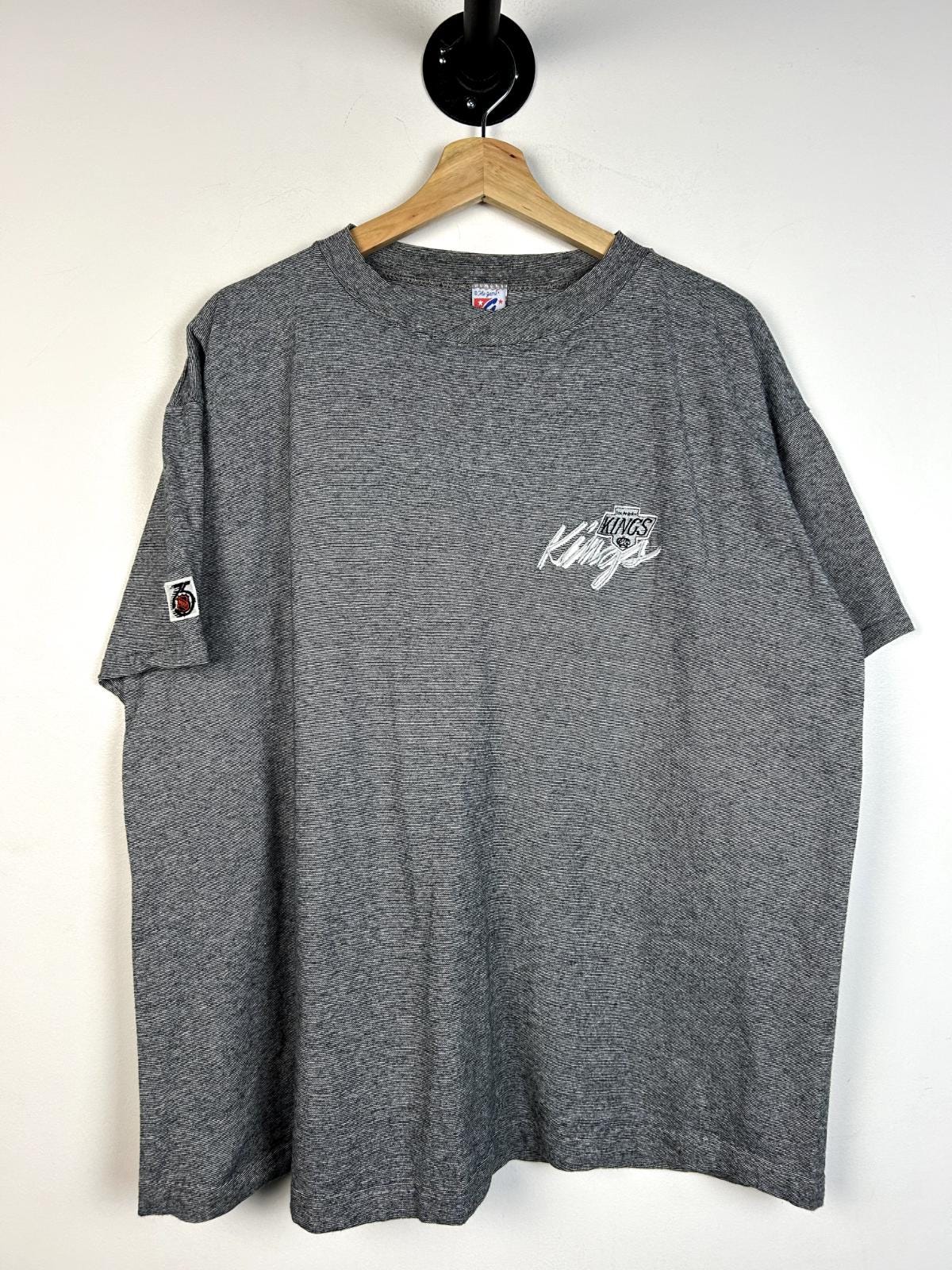 Vintage 9039s NHL The Game Los Angeles Kings Grey Tee Size XL Graphic Tee – Aesthetic Look · Must-Have Style