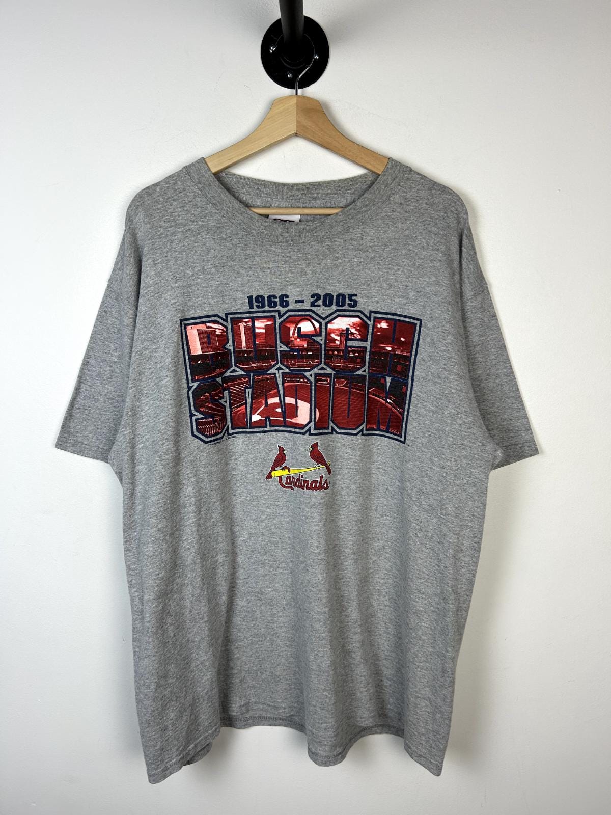 Vintage MLB CSA St Louis Cardinals Grey Tee Size L Graphic Tee – Easygoing Wear · High-Quality Print