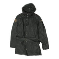 Napapijiri Womens Black Coat Outdoors Designer Hooded Belted Jacket Outerwearu Graphic Tee – Bold Style · Must-Have Style