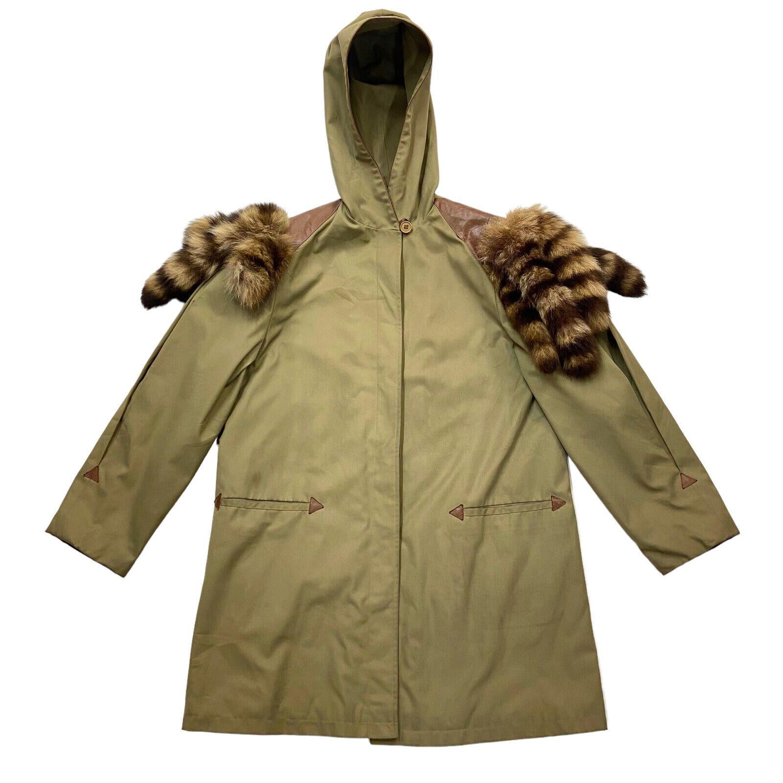 Amada Sport Womens Coat Vintage High End Luxury Khaki Green Fur Hooded Outdoor Graphic Tee – Premium Graphic · Top Pick For Any Outfit