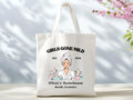 Custom Girls Gone Mild Bachelorette Tote Bag Spa Day Bachelorette Gifts Chill Bachelorette Totes Sleepover Gift Bags Pjs and Prosecco Tote Bag – Everyday Comfort · Must-Have Style