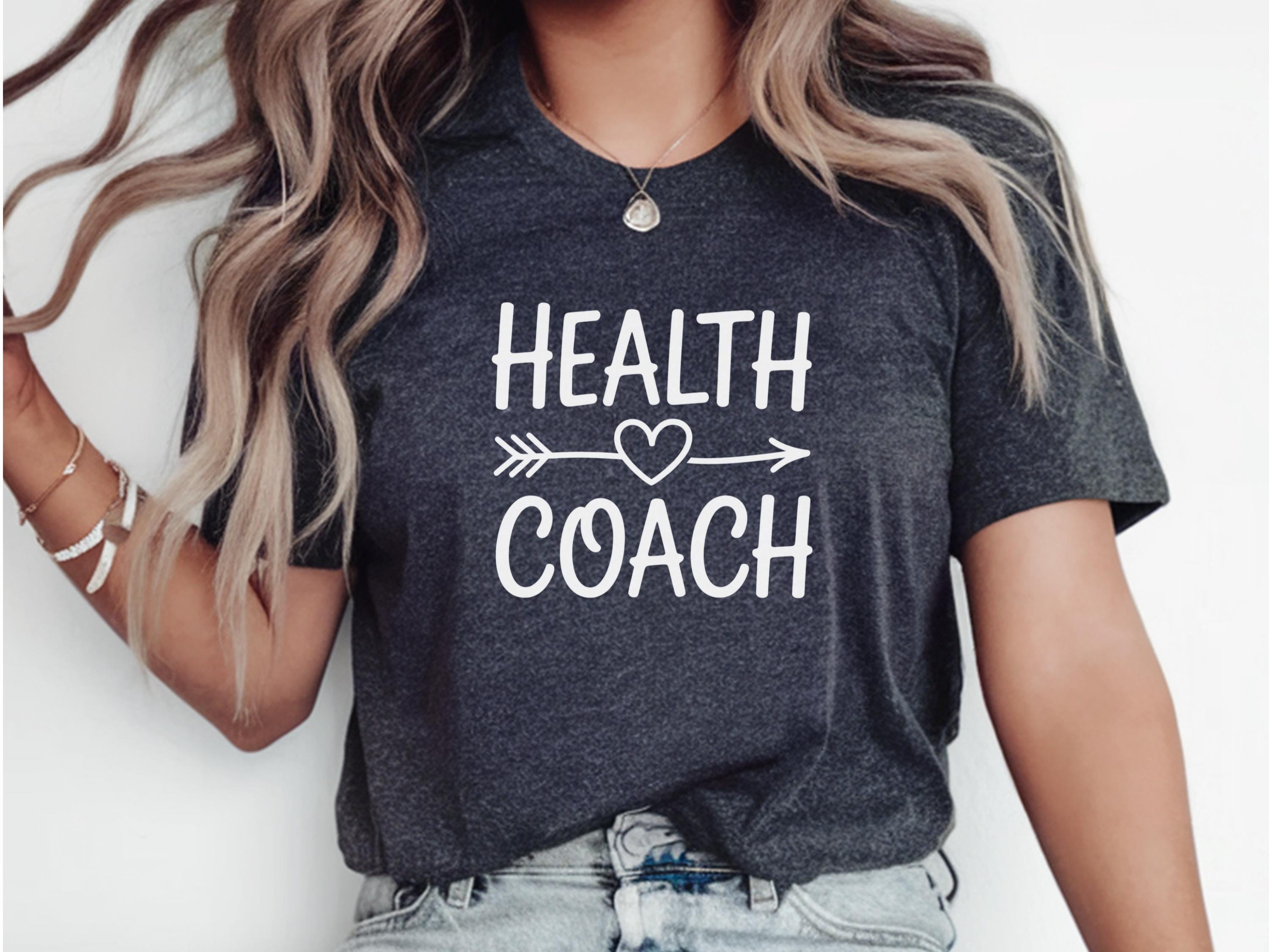 Health Coach Shirt Health Coaching Gifts Gift For Nutritionist Health Coaching T Shirt Health Coach T Shirt Health Class Shirts Graphic Tee – Fan Favorite · High-Quality Print