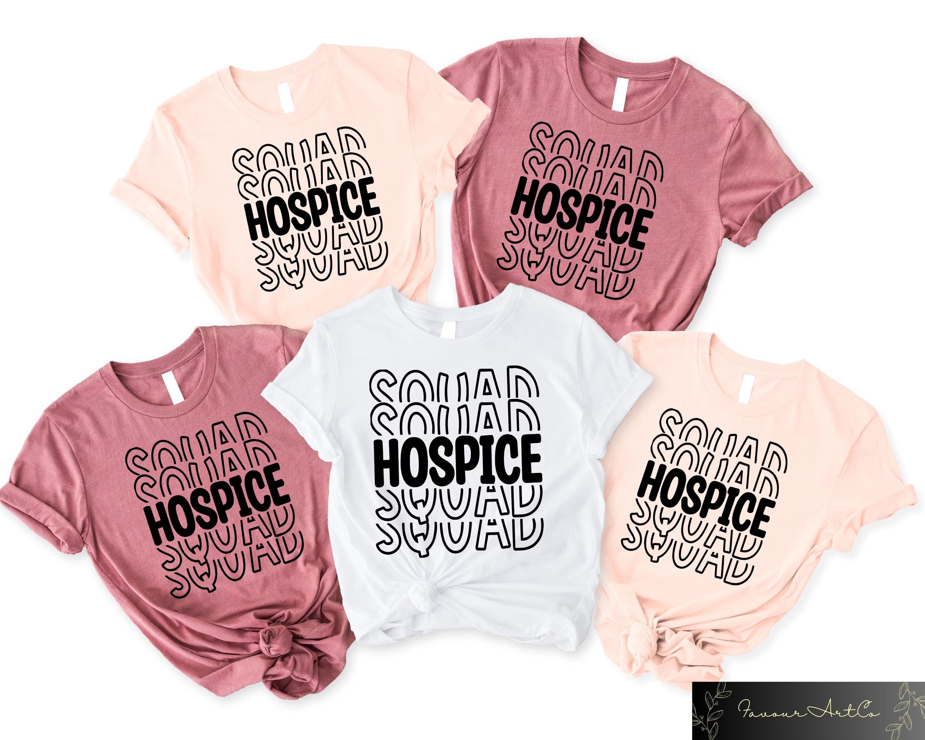 Hospice Squad T shirt Hospice Nurse Shirt Hospice Care Sweatshirt Nurse Crew Matching Gift Nursing School Outfit Hospice Nurse Crewneck Sweatshirt – Premium Graphic · Perfect For Daily Wear