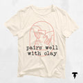 Pairs Well With Clay Shirt Funny Pottery Gift Gift for Potter Best Pottery Humor Tee Ceramic Enthusiast Shirt Graphic Tee – Cozy Vibes · Top Pick For Any Outfit