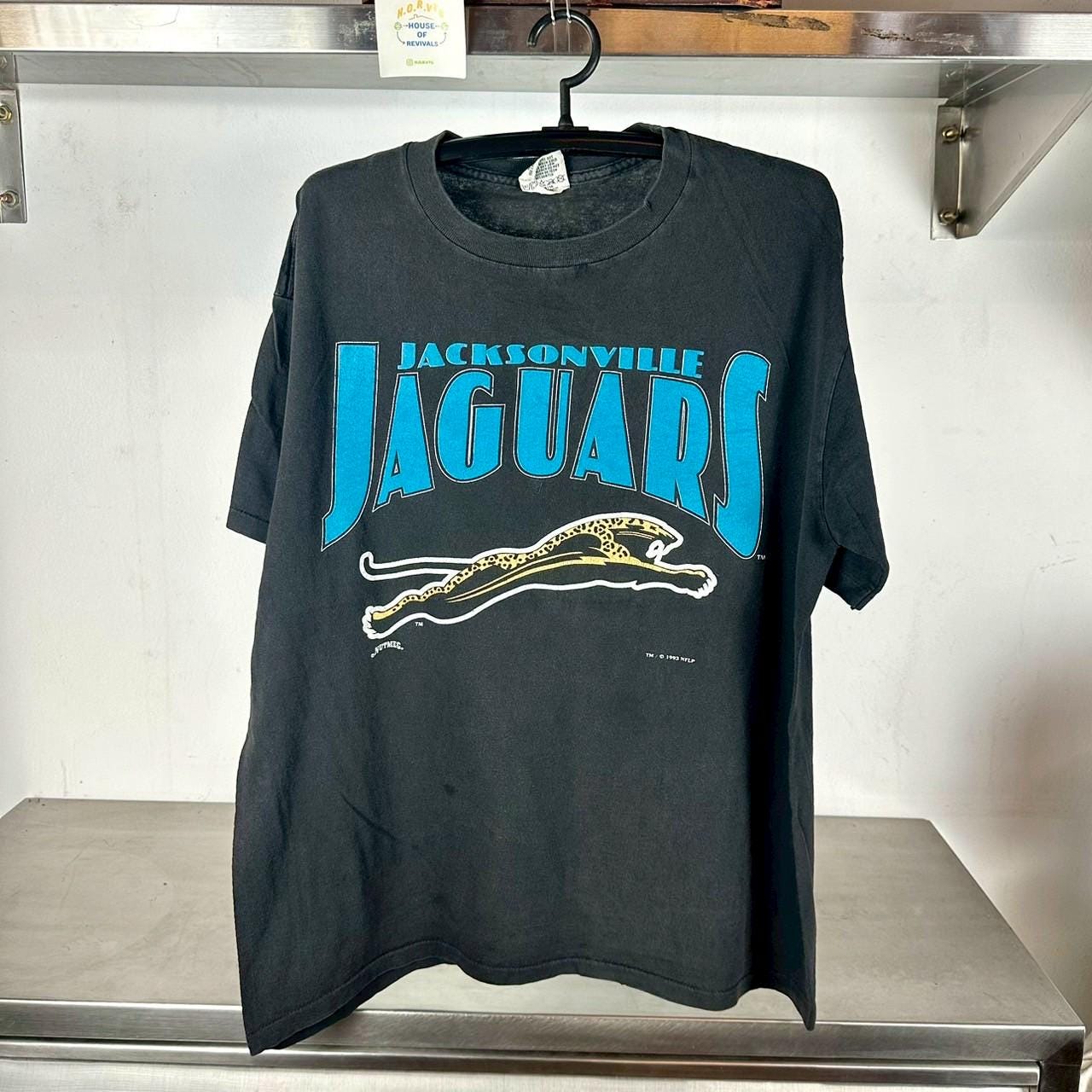 Vintage 1993 Jacksonville Jaguars Football NFL Nutmeg XL single stitch T shirt Sports Tshirts Vintage NFL Tshirt Graphic Tee – Easygoing Wear · Top Pick For Any Outfit