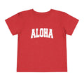 Aloha Toddler Graphic Tee Kids Aloha Vacation Shirt Collegiate Style Graphic Tee – Soft Feel · Trending Graphic Apparel