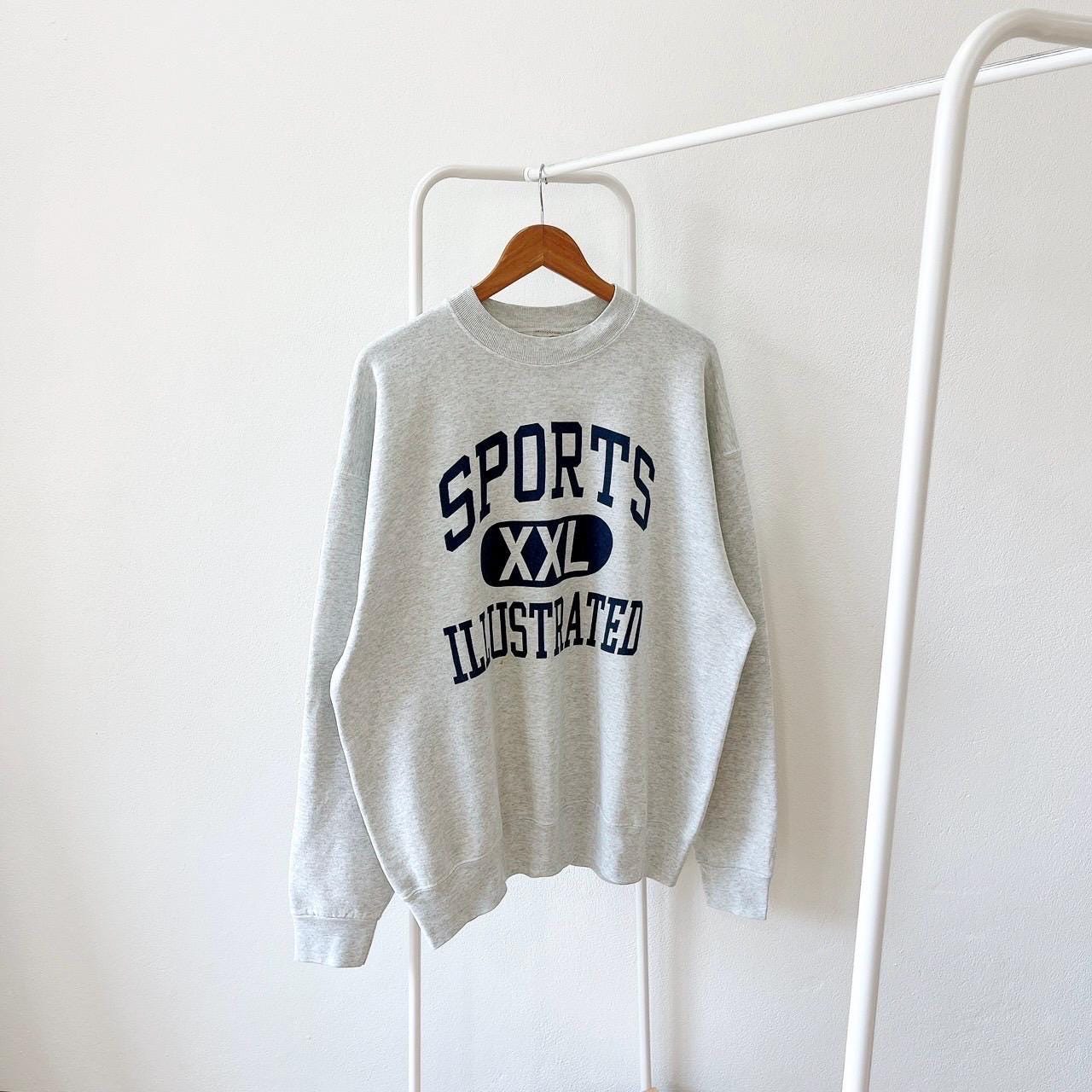 Vintage 90s Sport XXL Illustrated vintage Fruit of the loom gray sweatshirt XL Sweatshirt – Warm & Stylish · Top Pick For Any Outfit