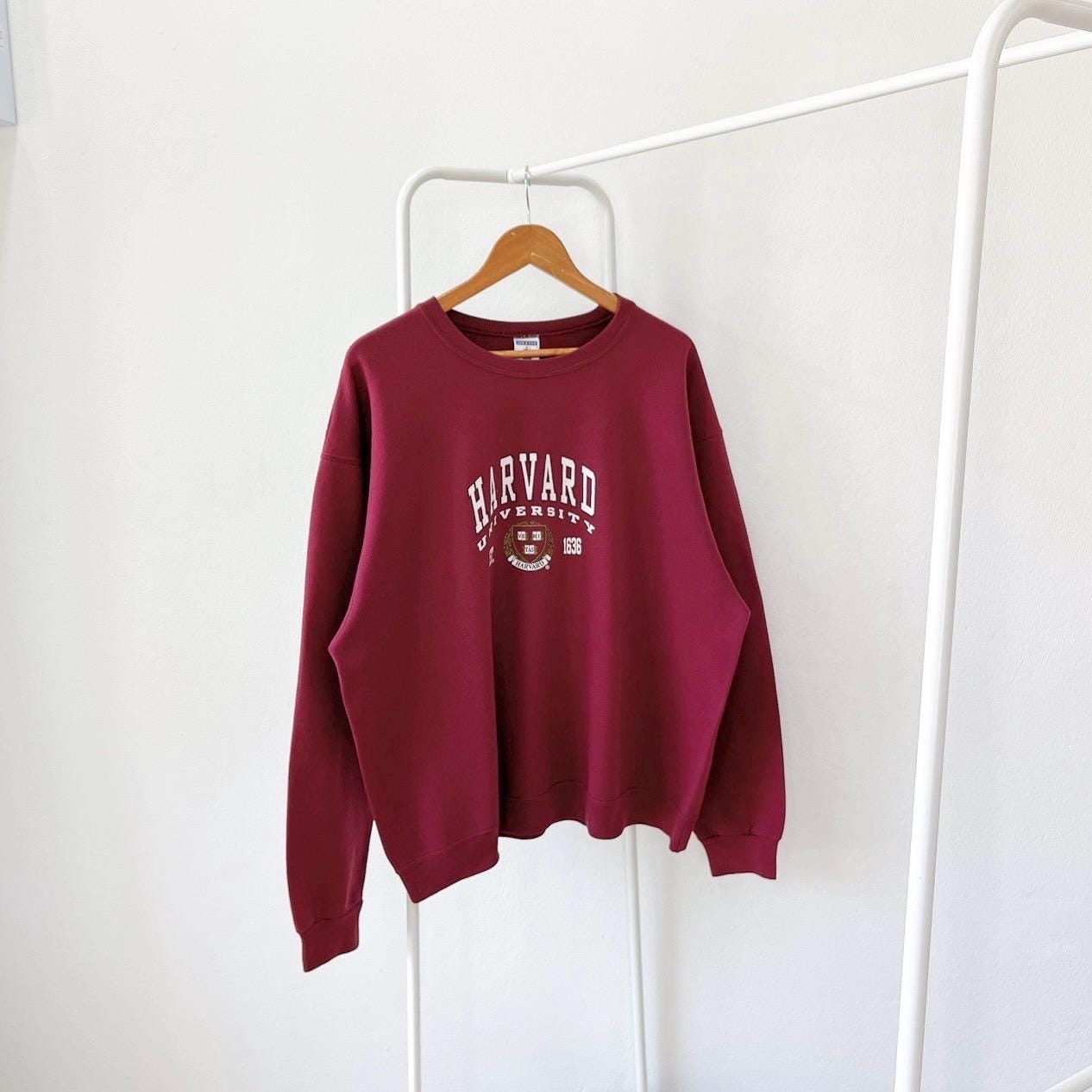 Vintage 00s Harvard University vintage Jerzees red sweatshirt XL Sweatshirt – Premium Graphic · Perfect For Daily Wear