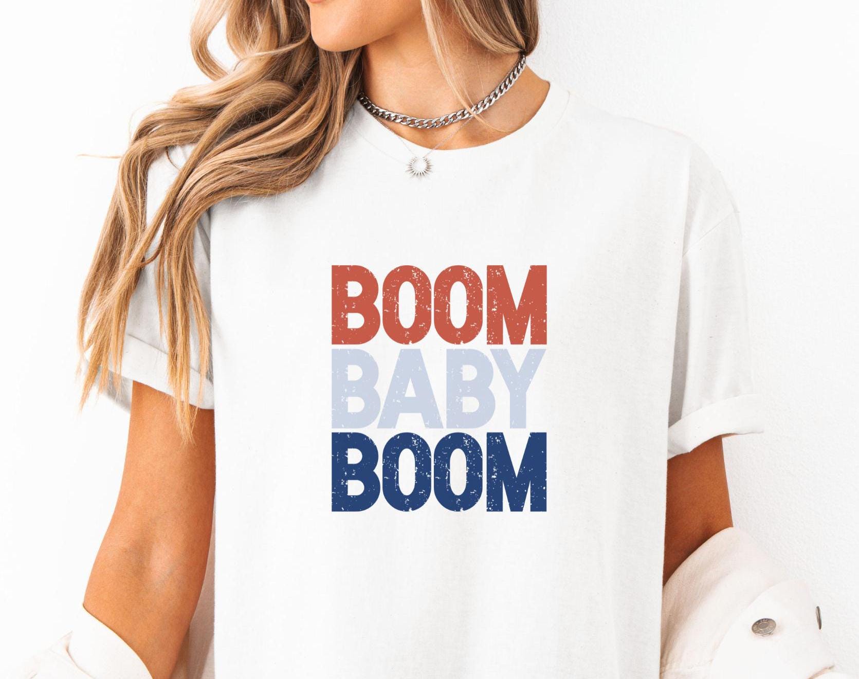 Fireworks Shirt for 4th of July BOOM Baby BOOM T Shirt for Independence Day July 4th Firecracker Shirt Gift Idea Graphic Tee – Cozy Vibes · Trending Graphic Apparel