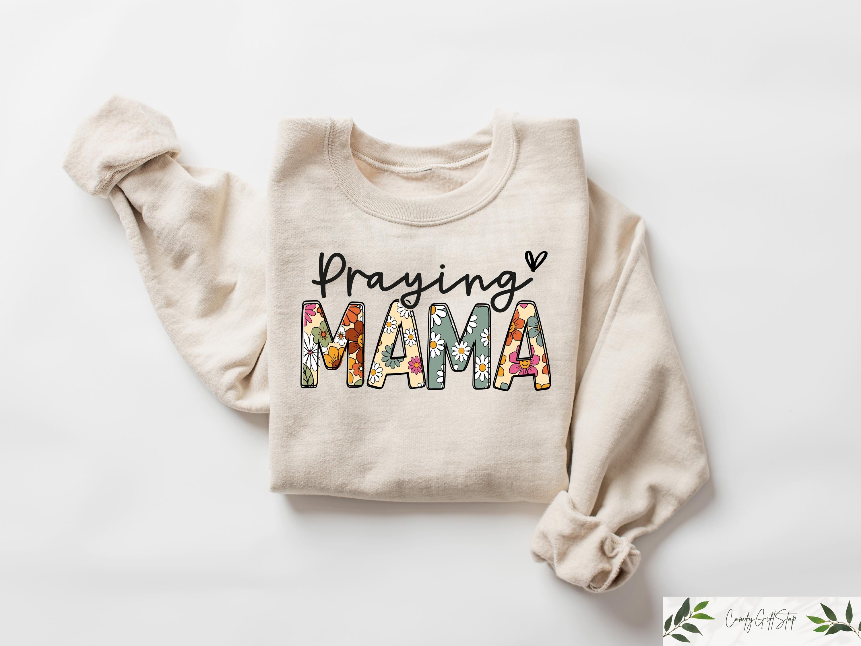 Praying Mama Sweatshirt Mother39s Day T shirt Praying Mama Shirt Christian Mom Gift Trendy Religious Mama Tee Mothers Day Outfit Sweatshirt – Warm & Stylish · Great Gift For Fans