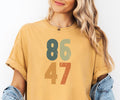 Resist Shirt 8647 Tshirt Subtle Anti Trump Shirt Protest Political Gift Remove Trump Tee Graphic Tee – Easygoing Wear · Top Pick For Any Outfit