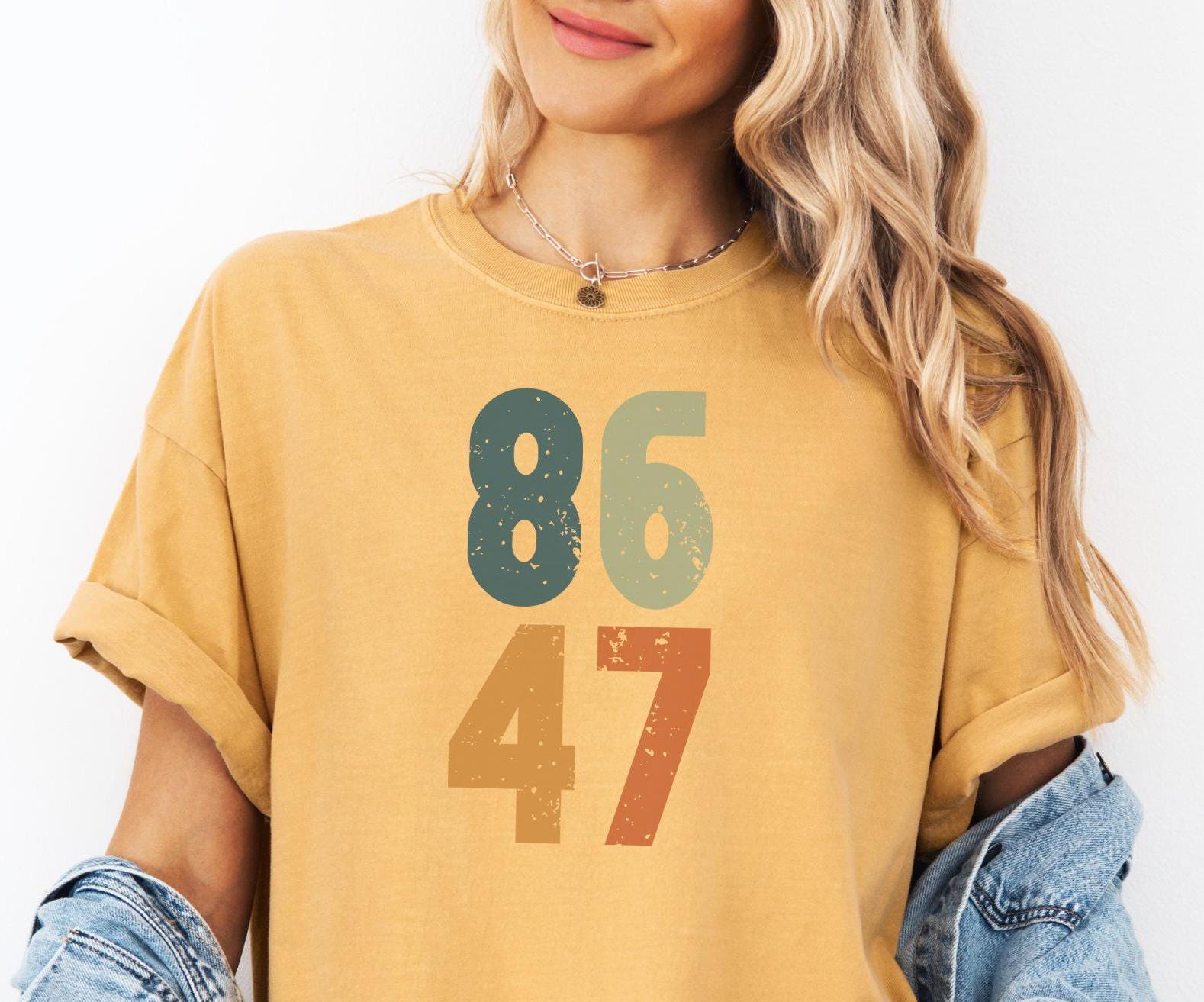 Resist Shirt 8647 Tshirt Subtle Anti Trump Shirt Protest Political Gift Remove Trump Tee Graphic Tee – Easygoing Wear · Top Pick For Any Outfit
