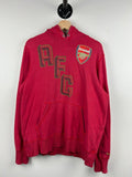 Vintage Nike Arsenal Soccer Red Hoodie Size L Hoodie – Cozy Vibes · Trending Graphic Apparel