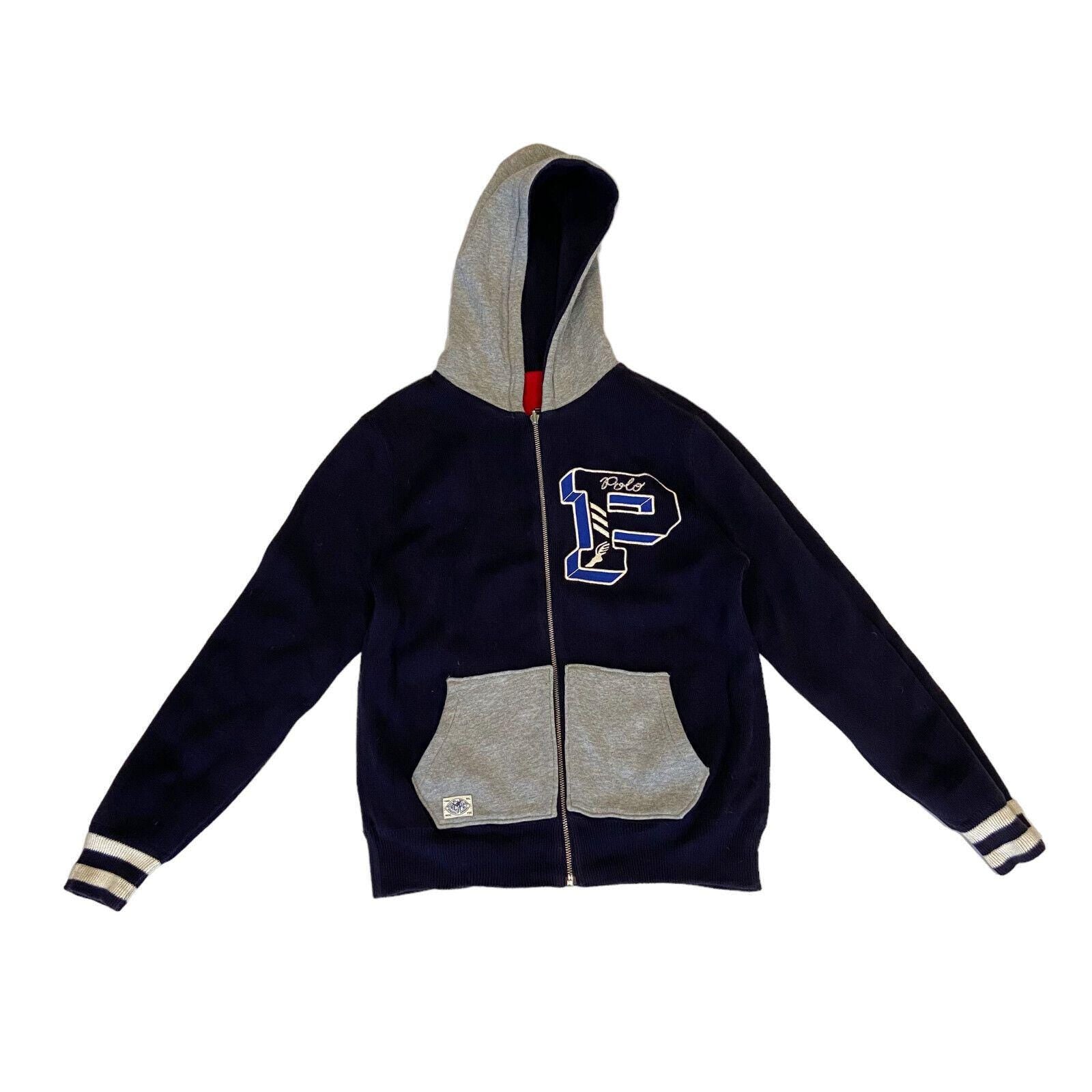Polo Ralph Lauren Hoodie Kids Reversible Full Zip Knit Designer Blue Red Hoody Hoodie – Warm & Stylish · Must-Have Style