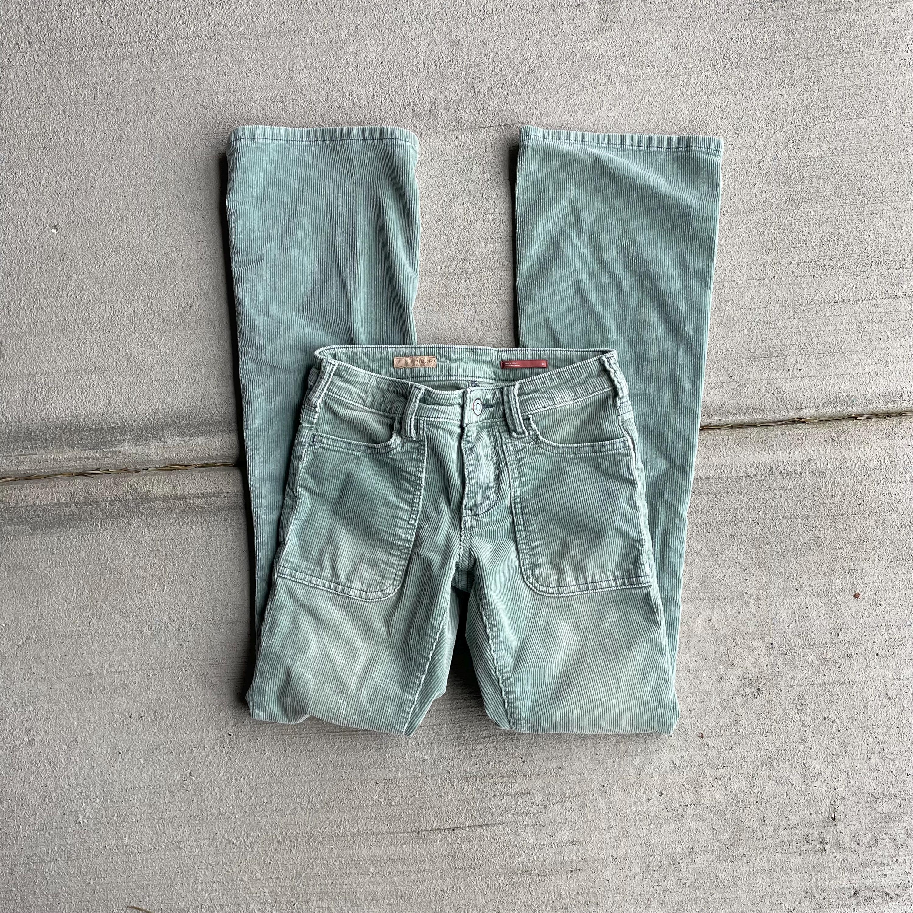 anthropologie mint green corduroy flare bootcut pants size xs 23 Graphic Tee – Everyday Comfort · Must-Have Style