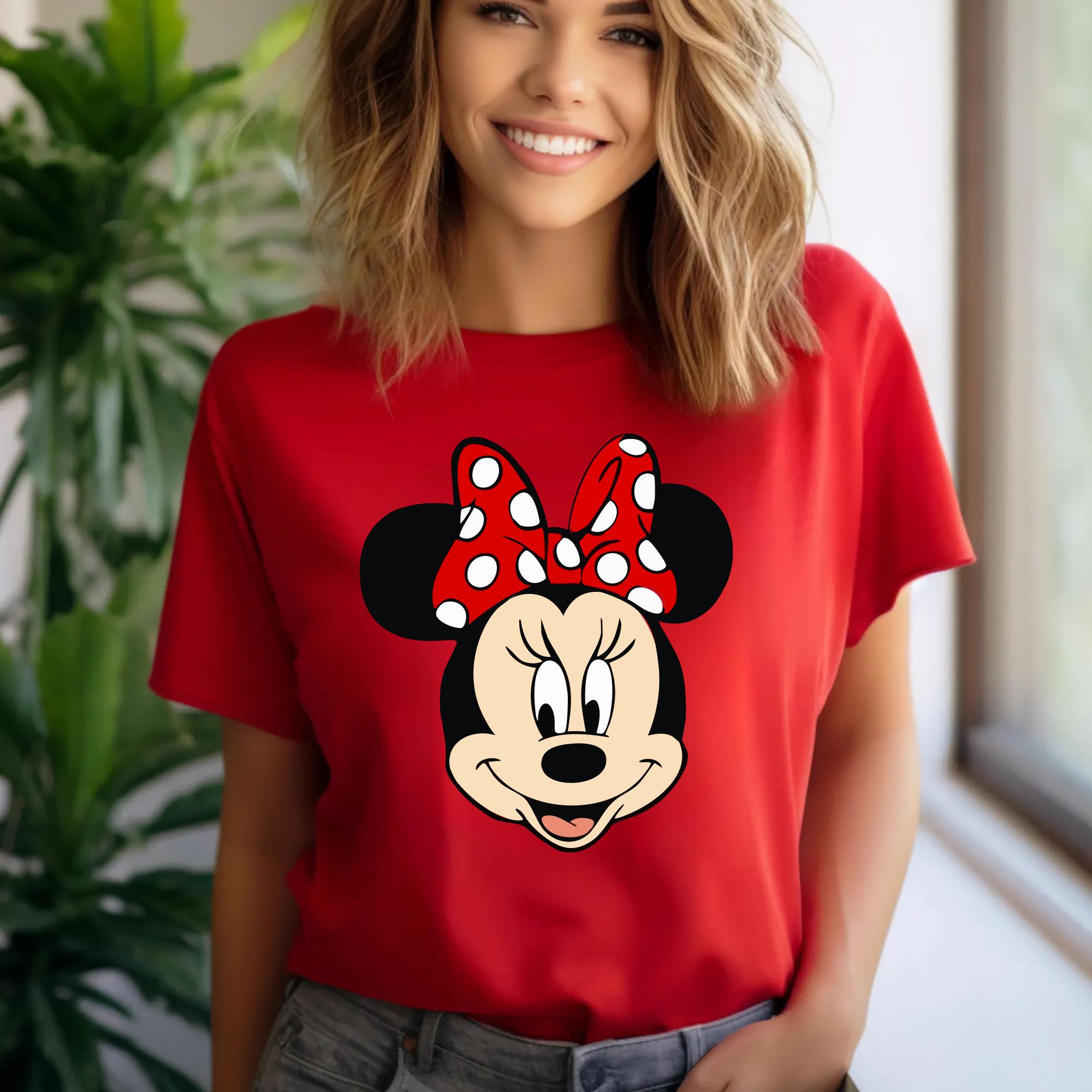 Minnie Mouse T Shirt Disney Minnie Shirt Minnie Checkered Shirt Disney Gift Shirts Disney Shirts Kids Minnie Shirt Graphic Tee – Fan Favorite · Great Gift For Fans
