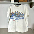 Vintage 2002 Equipe De France Soccer National Team Medium T shirt Graphic Tee – Bold Style · Great Gift For Fans