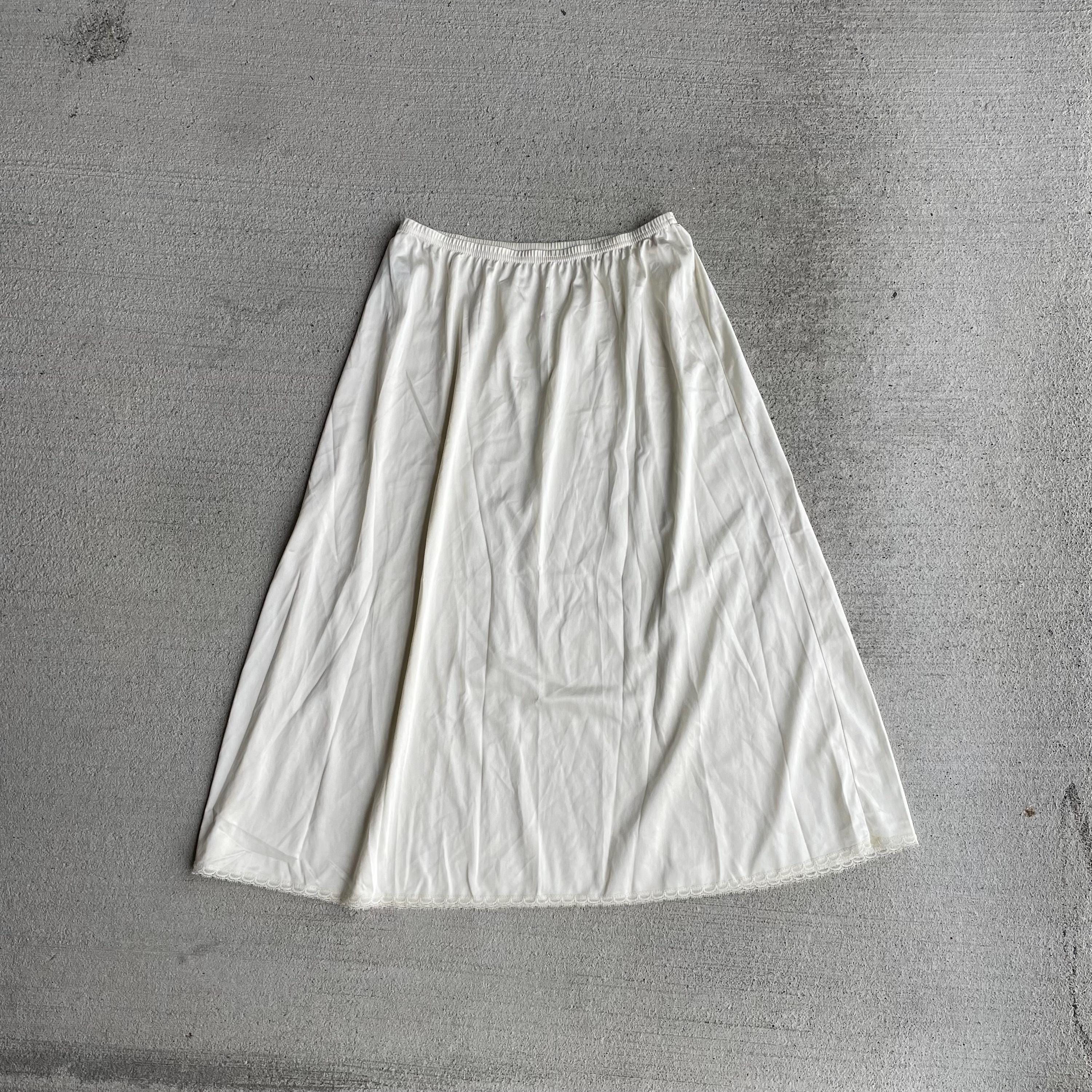 70s vintage cream satin midi slip skirt with lace detail size xss Graphic Tee – Warm & Stylish · Great Gift For Fans