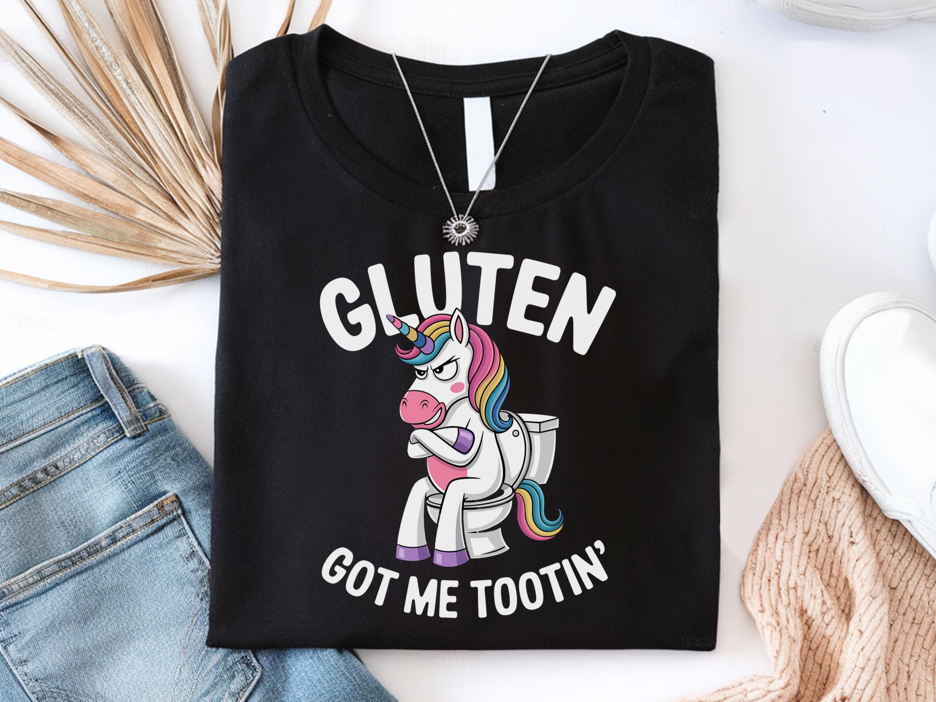 Gluten Got Me Tootin39 Shirt Funny Gluten Intolerance Shirt Gluten Intolerance Shirt Food Allergy Shirts Celiac Disease Awareness Shirt Graphic Tee – Soft Feel · Top Pick For Any Outfit