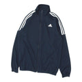 Adidas Mens Track Jacket Navy Sports Designer Full Zip 3 Stripe Sportswear Graphic Tee – Everyday Comfort · Must-Have Style
