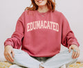 Funny Graduation Shirt EDUMACATED Crewneck Sweatshirt for Grad Gift or College Student Sweatshirt – Bold Style · Perfect For Daily Wear