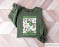 Immigrants Make America Great Sweatshirt Floral Political T shirt Activist Shirt Immigration Wildflower Gift Immigrant Mom Crewneck Sweatshirt – Everyday Comfort · Great Gift For Fans