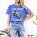 Christian Shirt Fruit of The Spirit Vintage Blueberries Tee Aesthetic Fruit Bible Verse Blueberry Scripture Gift Graphic Tee – Warm & Stylish · Perfect For Daily Wear