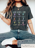 Dancer Shirt God Says I Am Dancer T shirt Cute Ballerina Sweatshirt Dance Lover Gift Bible Verse Tee Christian Ballet Outfit Sweatshirt – Feel-Good Design · High-Quality Print