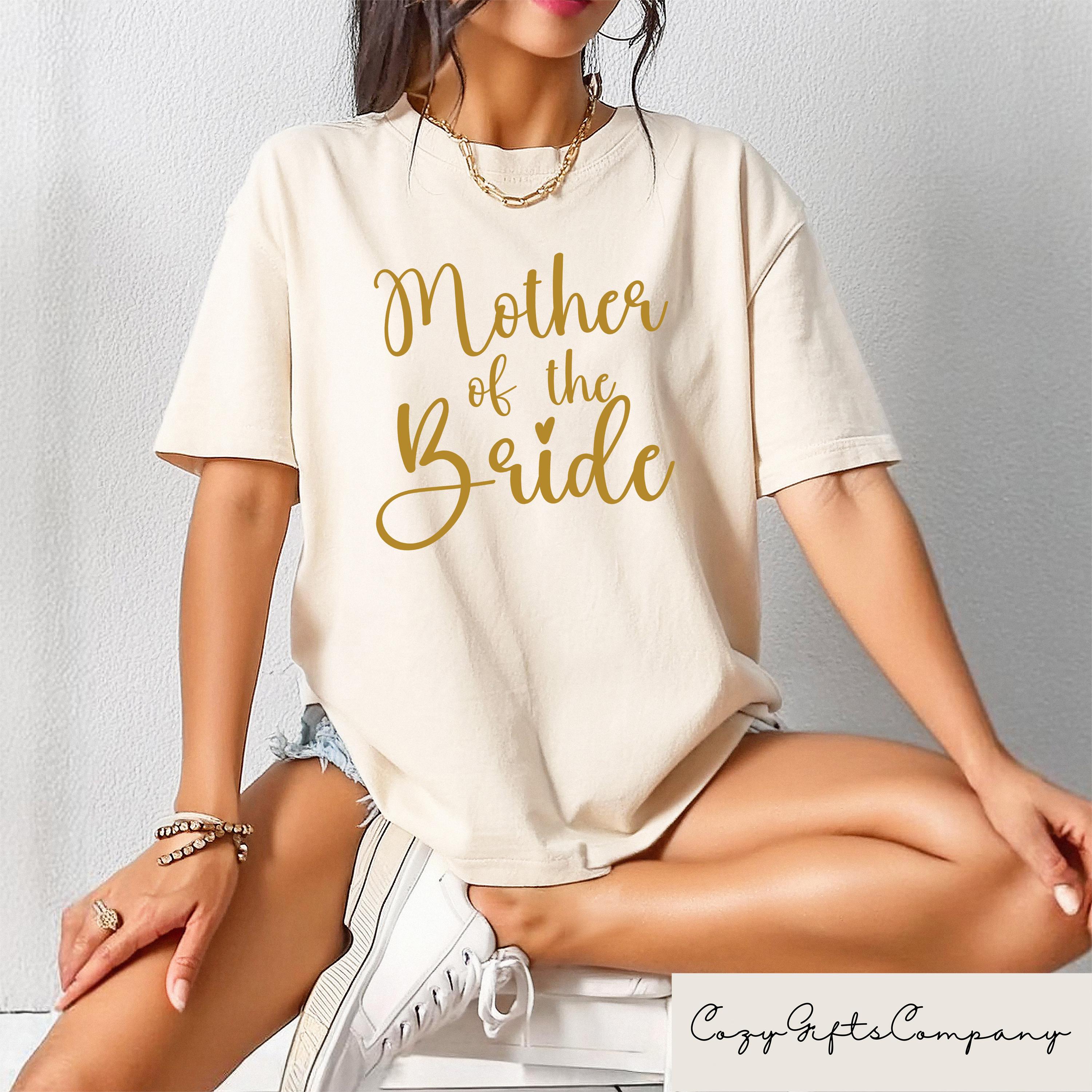 Mother Of The Bride T shirt Bride Mama Sweatshirt Bride Mom Shirt Wedding Date Tee Wedding Mom Gift Wedding Party Mom Crewneck Sweatshirt – Everyday Comfort · Must-Have Style
