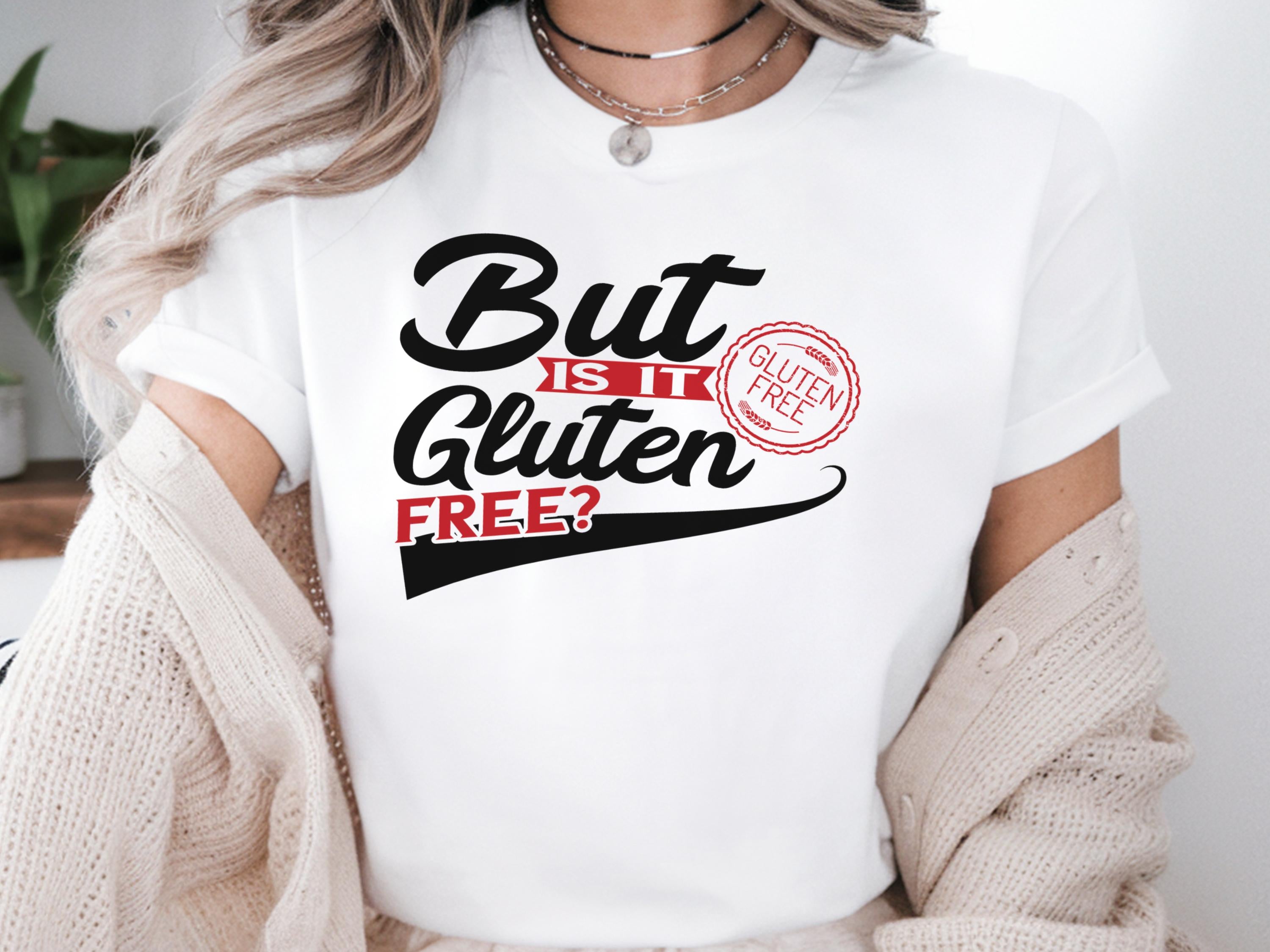 Gluten Intolerance Shirt Food Allergy Shirts Gluten Free Shirt Celiac Disease Awareness Shirt Celiac Disease Gift Gift Gluten Free Graphic Tee – Fan Favorite · High-Quality Print