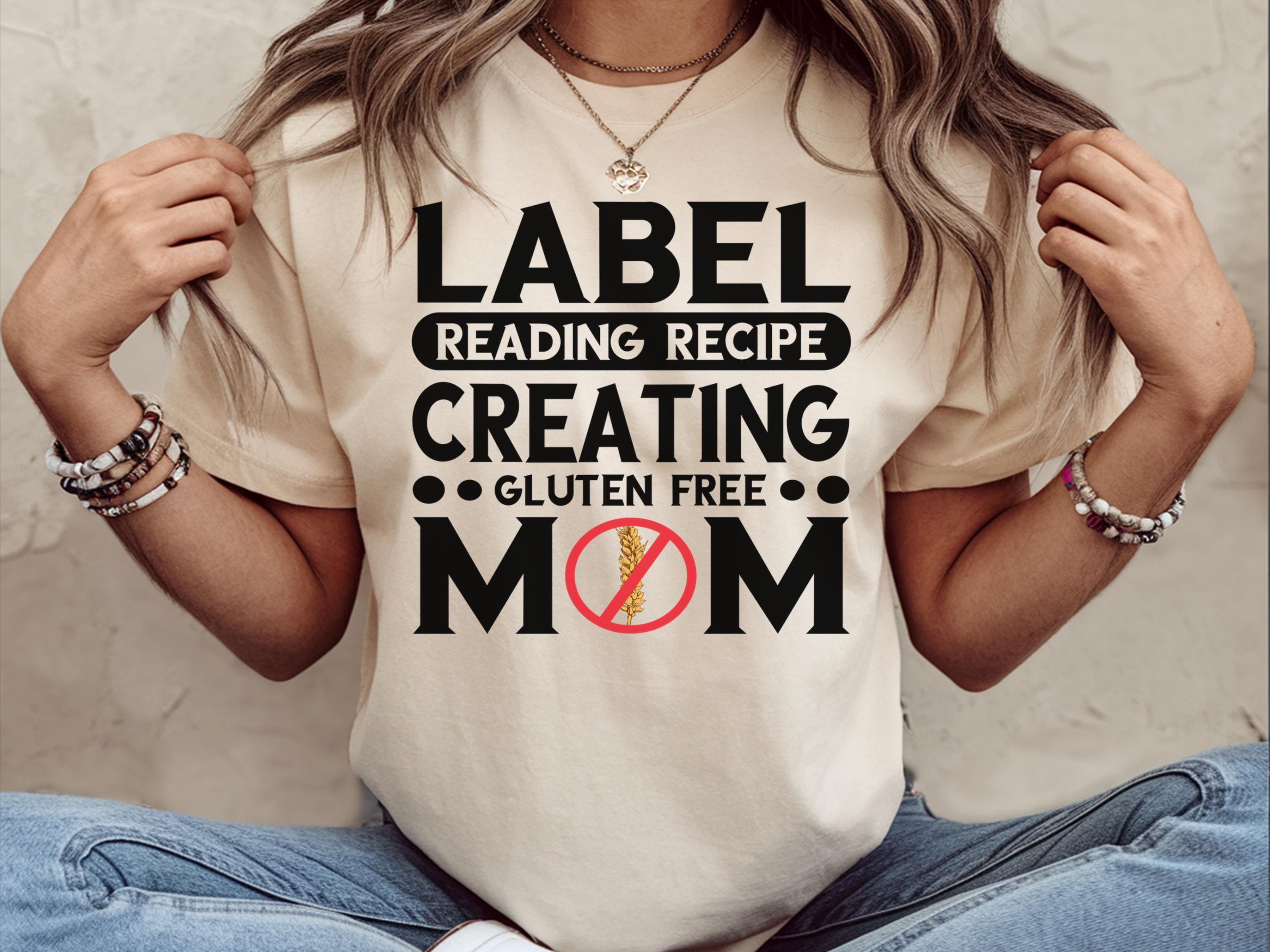 Gluten Free Mom Shirt Gluten Intolerance Shirt Food Allergy Shirts Gluten Free Shirt Celiac Disease Awareness Shirt Gift Gluten Graphic Tee – Premium Graphic · Great Gift For Fans