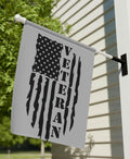 Military Veteran39s Garden And House Banner Patriotic Home Decor Memorial Day Gift Housewarming Military Tribute Independance Day Flag Graphic Tee – Aesthetic Look · High-Quality Print