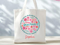 Custom Floral Grandma Tote Bag Retro Grandma Tote Vintage Grandma Name Bag Grandma Grocery Bag Grandma Bag With Zipper Mothers Day Gift Tote Bag – Aesthetic Look · Trending Graphic Apparel