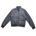 Woolrich Quilted Bomber Jacket Vintage Mens Blue High End Designer Nylon VTG Graphic Tee – Aesthetic Look · High-Quality Print