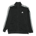 Adidas Black Track Jacket Mens Casual Sports Designer Full Zip 3 Stripe Graphic Tee – Warm & Stylish · Trending Graphic Apparel