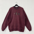Vintage Golf Sweatshirt Legends Golf Crewneck Golf Sports Sweater Pullover Harvey Penick Golf Club Golf Art Embroidered Logo Red Large Sweatshirt – Cozy Vibes · High-Quality Print