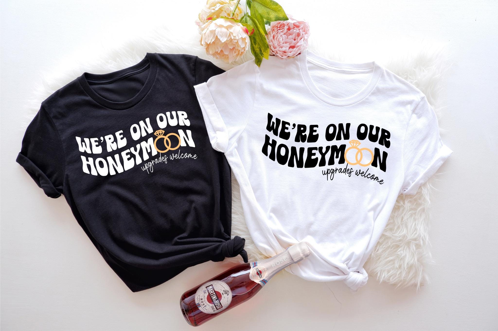 Cute Honeymoon Shirts Wifey Hubby Married Shirts Newlywed Shirts Just Married T Shirts Engaged Matching Set Fiance Fianc Tees Hubby Graphic Tee – Cozy Vibes · Top Pick For Any Outfit