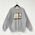 Vintage 90s Grumpy Sweatshirt Grumpy Crewneck Seven Dwarfs Sweater Pullover Snow White Sleepy Dopey Print Logo Grey XLarge Sweatshirt – Cozy Vibes · Perfect For Daily Wear