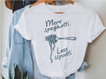 More Spaghetti Less Upsetti Shirt Spaghetti Shirt Silly Spaghetti Shirt Spaghetti Lover Gift Vintage Spaghetti Tee Funny Food Tee Shirt Graphic Tee – Easygoing Wear · Must-Have Style