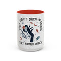 Witchy Feminism Coffee Mug Black Ceramic Wiccan Gift For Her Women39s Rights 15oz Mug They Didn39t Burn Witches Mug Halloween Kitchen Graphic Tee – Aesthetic Look · Great Gift For Fans