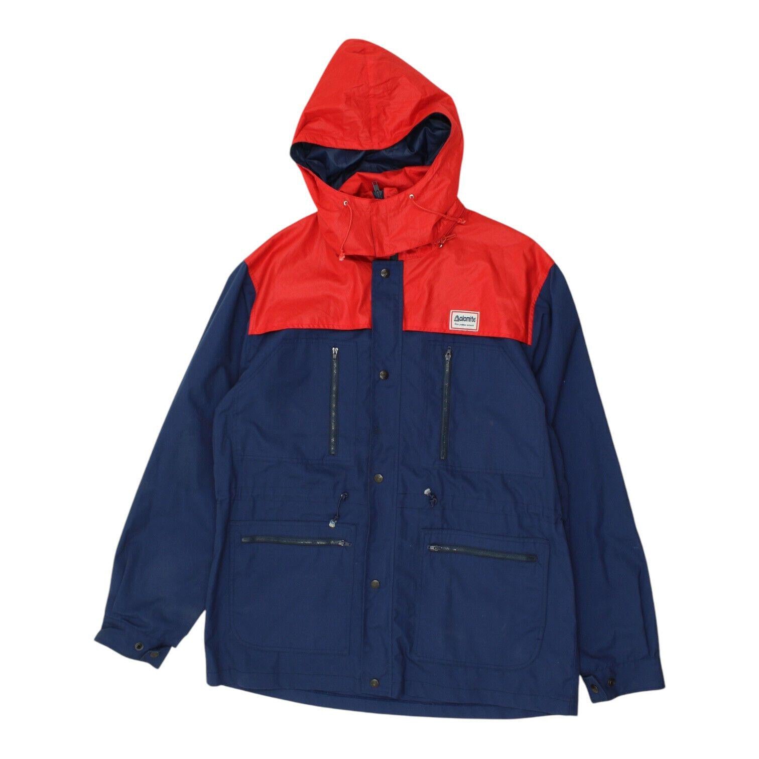 Dolomite Mens Hooded Jacket Vintage Navy Blue Red Designer Hoodie Outerwear Hoodie – Everyday Comfort · Top Pick For Any Outfit