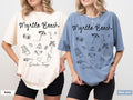 Myrtle Beach South Carolina Shirt Girls Trip Shirts Gifts for Her Comfort Colors Vacation Tshirt Matching Shirts Friends Tee Graphic Tee – Premium Graphic · Great Gift For Fans