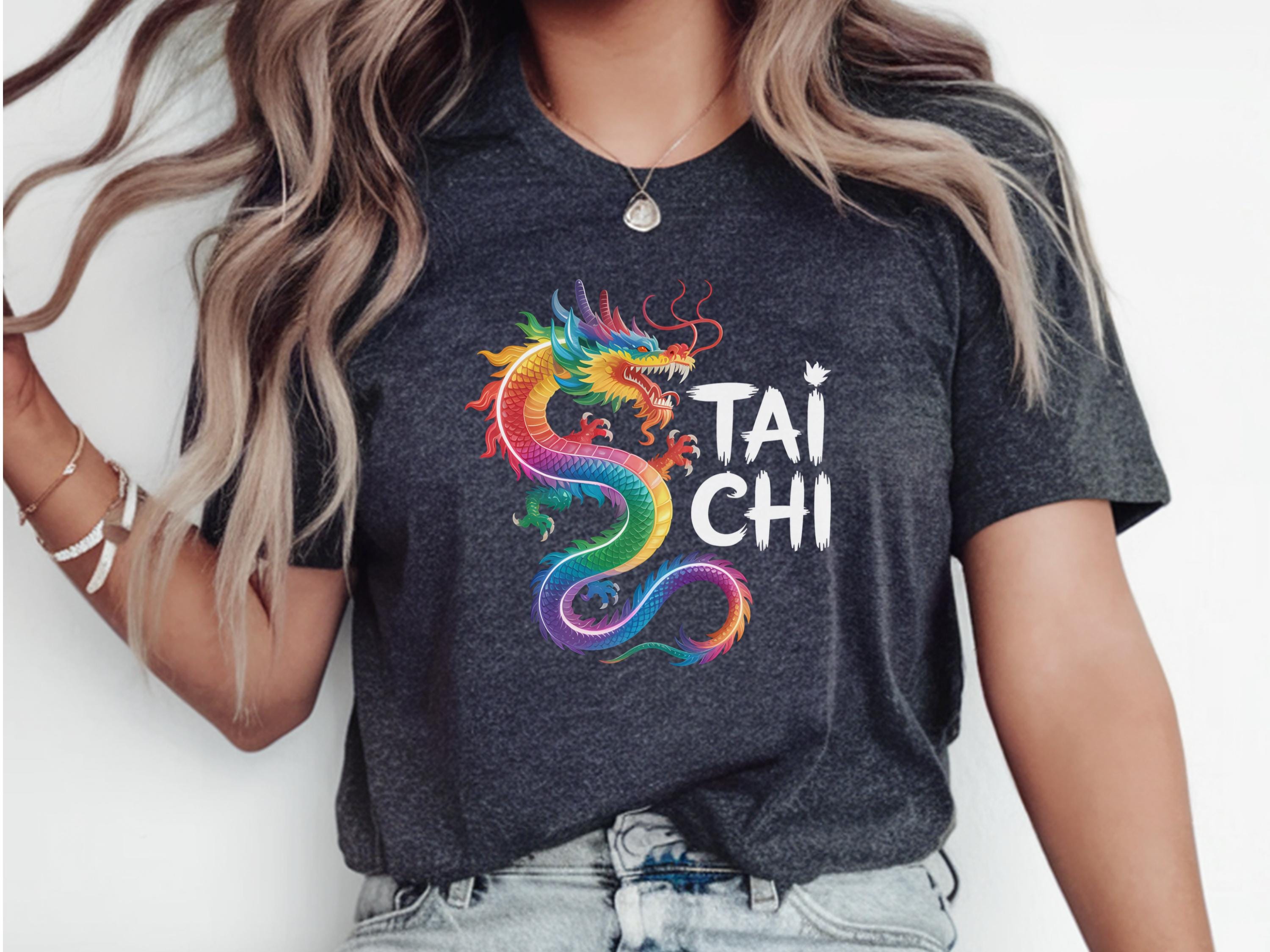 Dragon Tai Chi Shirt Tai Chi Shirt Tai Chi Gifts Martial Art Lover Shirt Chinese Taichi Taichi Martial Arts Vintage Taichi Cloth Graphic Tee – Premium Graphic · Great Gift For Fans