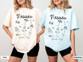 Nassau Bahamas Shirt Girls Trip Shirts Gifts for Her Comfort Colors Vacation Tshirt Matching Shirts Friends Tee Graphic Tee – Soft Feel · High-Quality Print