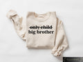 Only Child Big Brother Sweatshirt Cute Baby Announcement T shirt Big Brother Shirt Big Brother Gift Trendy Baby Shower Outfit Sweatshirt – Easygoing Wear · Trending Graphic Apparel