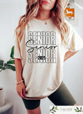 Senior 2025 Tshirt 2025 Graduate Shirt Class Of 2025 Sweatshirt 2025 Graduation Gift Graduation Party Tee Senior Students Matching Tee Sweatshirt – Bold Style · High-Quality Print