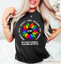 Pride Inclusion Tshirt In This Family We Believe In Shirt Equal Rights Sweatshirt LGBTQ Pride Gift LGBTQ Support Tee Queer Pride Outfit Sweatshirt – Feel-Good Design · High-Quality Print