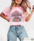Girls Birthday Party T shirt Cowgirl Birthday Shirt Trendy Birthday Sweatshirt Western Birthday Gift Country Girl Birthday Tee Sweatshirt – Feel-Good Design · Perfect For Daily Wear