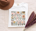 NANA T shirt Mother39s Day Gift for Nana Boho Abstract Floral Botanical Tee Flower Shirt Gift for Nana Graphic Tee – Soft Feel · Perfect For Daily Wear