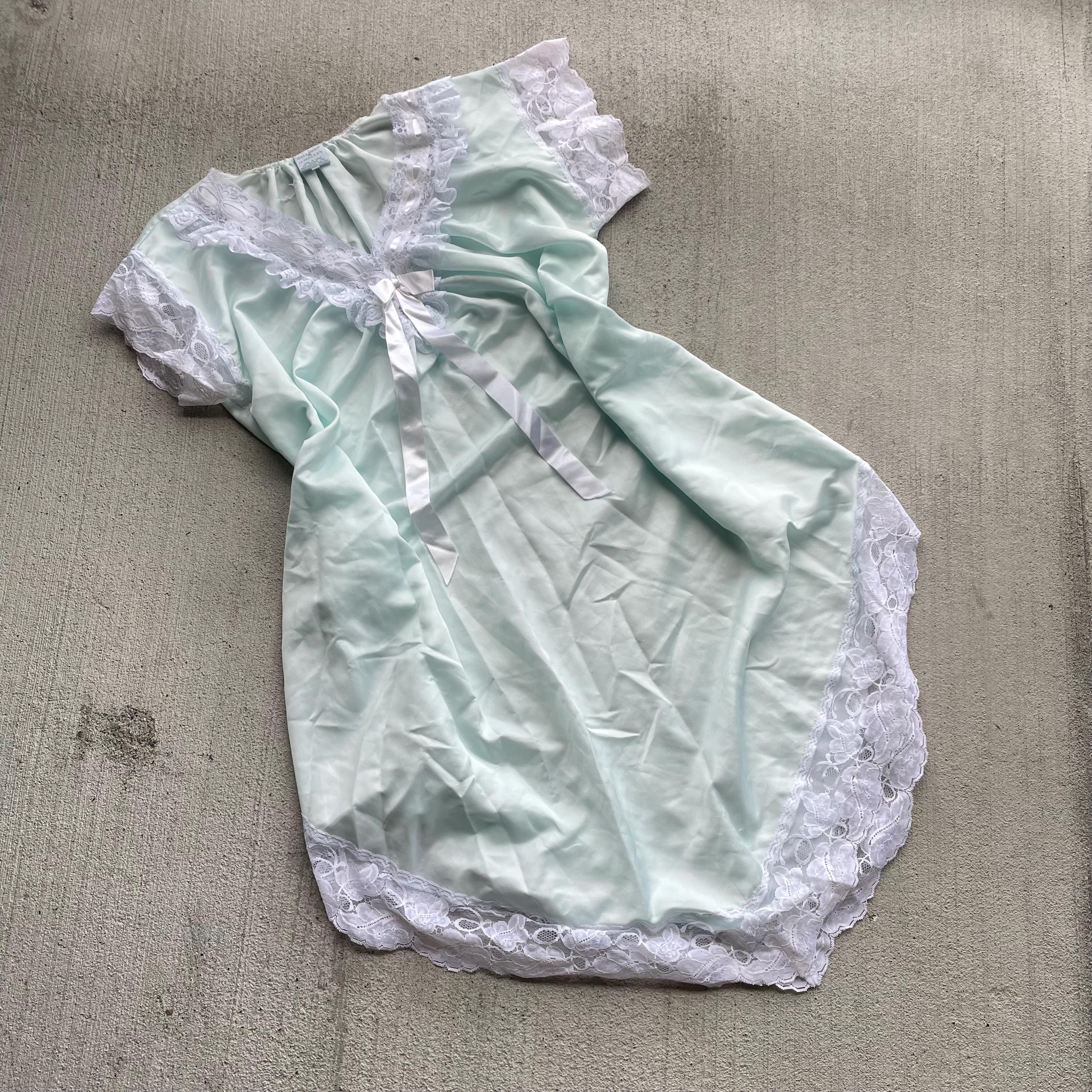 80s vintage baby blue coquette victorian nightgown size s small Graphic Tee – Premium Graphic · Trending Graphic Apparel